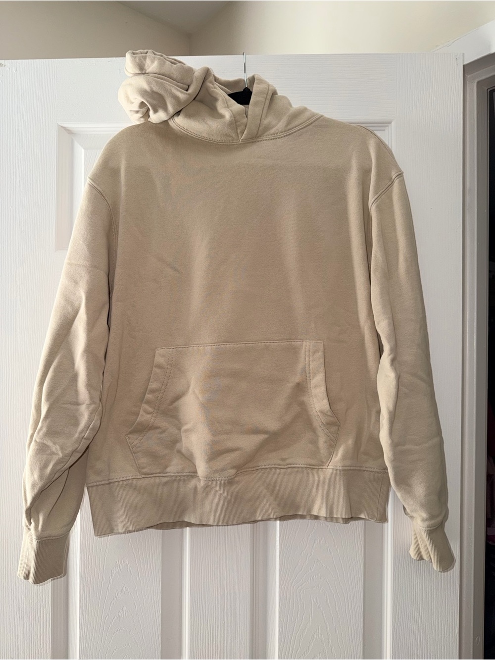 Old Navy Beige/Cream Pullover Hoodie